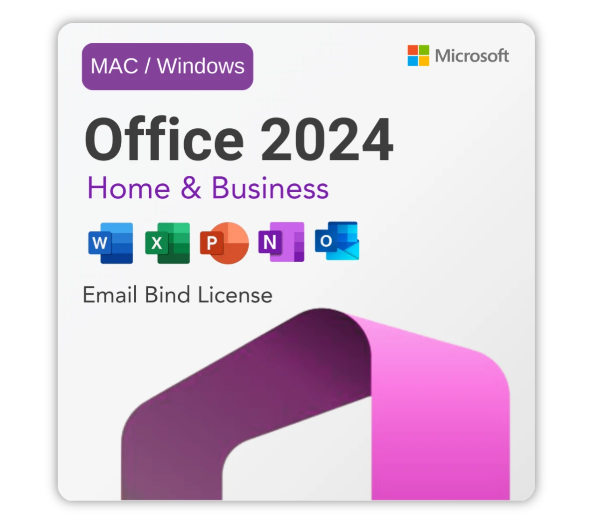 MS Office 2024 Home & Business for Windows & MAC